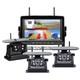 1080p Solar Magnetic Camera 7 Monitor Dvr System For Truck Rear View Reversing