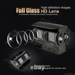 10.1 Quad Monitor Dual Head Heavy Duty Rear View Reverse Camera For Van Trailer