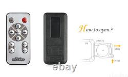 10.1 Quad Monitor Dual Head Heavy Duty Rear View Reverse Camera For Van Trailer