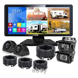 10.36'' DVR Monitor Backup Front Rear Side View Camera Reversing for Car Truck