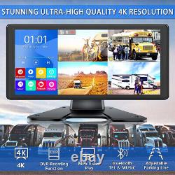 10.36'' DVR Monitor Backup Front Rear Side View Camera Reversing for Car Truck