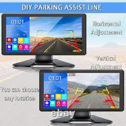 10.36'' DVR Monitor Backup Front Rear Side View Camera Reversing for Car Truck