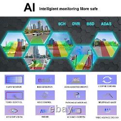 10.36 IPS Monitor DVR 6 AHD 1080P Camera for Truck BUS Bus Rear View Reverse