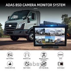10.36 IPS Monitor DVR 6 AHD 1080P Camera for Truck BUS Bus Rear View Reverse