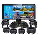 10.36'' Ips Touch Screen Quad Monitor Dvr Rear View Reversing 4 Camera Kit 4ch