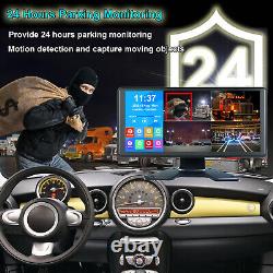 10.36'' IPS Touch Screen Quad Monitor DVR Rear View Reversing 4 Camera Kit 4CH