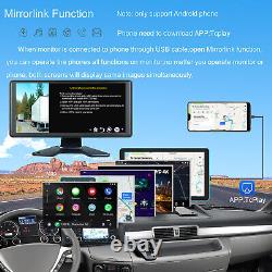 10.36'' IPS Touch Screen Quad Monitor DVR Rear View Reversing 4 Camera Kit 4CH