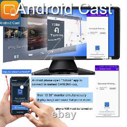 10.36 Monitor Carplay Android Auto 1080P Backup Camera BSD Rear View Reverse