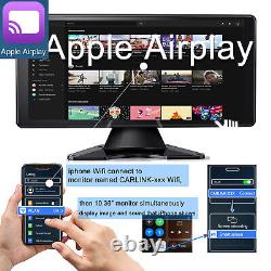 10.36 Monitor Carplay Android Auto 1080P Backup Camera BSD Rear View Reverse