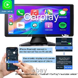 10.36 Monitor Carplay Android Auto 1080P Backup Camera BSD Rear View Reverse