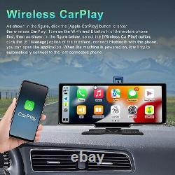 10.36 Monitor Carplay Android Auto 1080P Backup Camera BSD Rear View Reversing