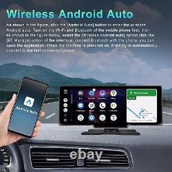 10.36 Monitor Carplay Android Auto 1080P Backup Camera BSD Rear View Reversing