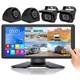 10.36 Touch Screen Quad Monitor Dvr Bluetooth Mp5 360 Backup Camera Motorhome
