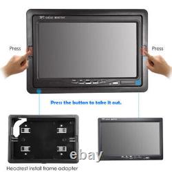 12/24V Car Rear View Reversing Camera 7 LCD Monitor for Truck Bus Waterproof