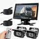 12/24v Car Reversing Camera With 7 Lcd Monitor For Truck Bus Van Rear View Ip67