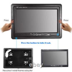 12/24V Car Reversing Camera with 7 LCD Monitor For Truck Bus Van Rear View IP67