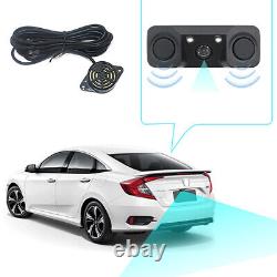 170° Wide Angle Dual Lens Rearview Mirror DVR Video Reverse Image Obstacle Alert