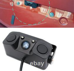170° Wide Angle Dual Lens Rearview Mirror DVR Video Reverse Image Obstacle Alert
