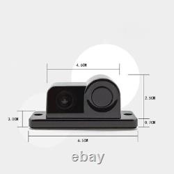 2in1 Car Parking Reversing Sensor Radar Rear View Backup Night Vision Camera Kit