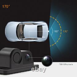 2in1 Car Parking Reversing Sensor Radar Rear View Backup Night Vision Camera Kit