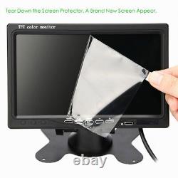 2x Digital Wireless Rear View Reverse Camera 7 Monitor for Truck Caravan RVs