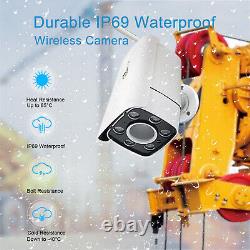 30x Zoom Wireless Crane Camera 10.1 HD Monitor Car Rear view Reversing DVR