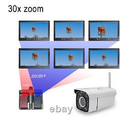 30x Zoom Wireless Crane Camera 10.1 HD Monitor Car Rear view Reversing DVR