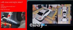 360 Degree Car DVR 4 Camera Bird View Panoramic Parking Reverse Cam Waterproof