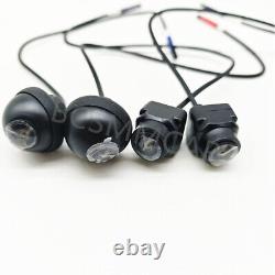 360 Degree Car DVR 4 Camera Bird View Panoramic Parking Reverse Cam Waterproof