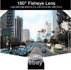 3D Car 360° Panoramic Backup Reverse Parking Camera DVR Front Rear Side View DIY