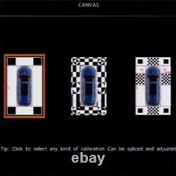 3D HD Panoramic Camera 360° Car Bird Eye View Parking System Backup Reverse Cam