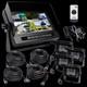 4ch 7 Monitor Truck Tractor Reversing Security System 4 Rear View Camera Kit