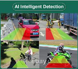 4K 10.36 IPS Monitor DVR 6 AHD 1080P Rear View Reverse Camera For Truck BUS Van