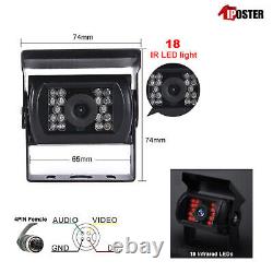 4K 10.36 IPS Monitor DVR 6 AHD 1080P Rear View Reverse Camera For Truck BUS Van
