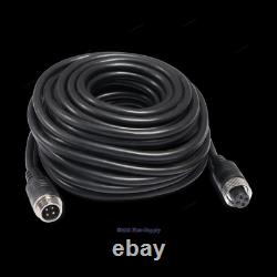 4PIN Rear View 4CH 7 Rear View Monitor + Sun Visor + 4x CCD Reversing Camera