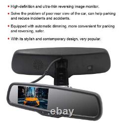 4.3 Car Rear View Mirror Monitor With Roof Reverse Camera for Mercedes Benz A++++