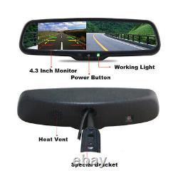 4.3 Car Rear View Mirror Monitor With Roof Reverse Camera for Mercedes Benz A++++