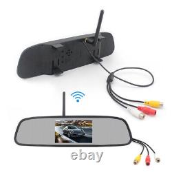 4.3 Car Rear View Reverse Night Vision Wireless Wifi Video Player Camera Mirror