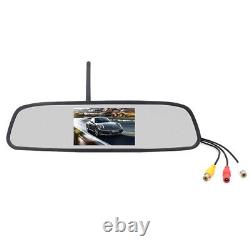4.3 Car Rear View Reverse Night Vision Wireless Wifi Video Player Camera Mirror