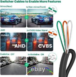 4.3 Mirror Monitor Radar Reverse Camera for car front rear view Reversing