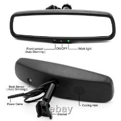 4.3 Rear View Mirror monitor Backup Camera For Jeep Wrangler JK 2007-2018