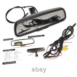 4.3 Rear View Mirror monitor Backup Camera For Jeep Wrangler JK 2007-2018