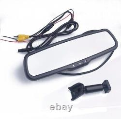 4.3 Rear View Mirror monitor Backup Camera For Jeep Wrangler JK 2007-2018
