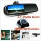 4.3 Reversing Auto Dimming Rear View Mirror Monitors Withrear Camera Night Vision