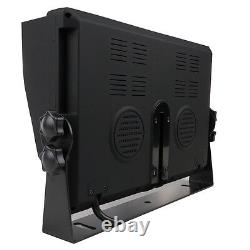 4 Channel 4PIN 9 4 Split Quad Screen Car Rear View Monitor For Reversing Camera