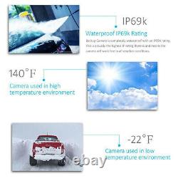 5 Digital Wireless Monitor Rear View IR CCD Camera For RV Horse Trailer Truck