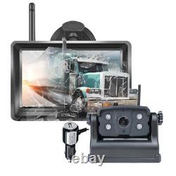 5 Wireless Car Monitor Portable Magnetic Reversing Rechargeable Backup Camera