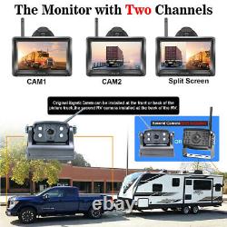 5 Wireless Car Monitor Portable Magnetic Reversing Rechargeable Backup Camera