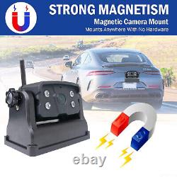 5 Wireless Car Monitor Portable Magnetic Reversing Rechargeable Backup Camera