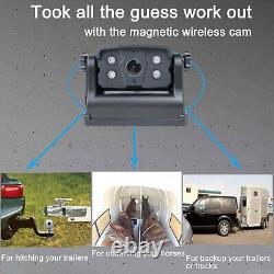 5 Wireless Car Monitor Portable Magnetic Reversing Rechargeable Backup Camera